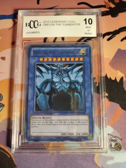 Yu-Gi-Oh! TCG 2010 Obelisk the Tormentor Limited Edition LC01 BCCG 10 - Image 1