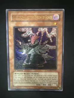 Yugioh! ANPR-EN005 Blackwing- Vayu The Emblem of Honor Ulti Rare 1st Edition-LP - Image 1