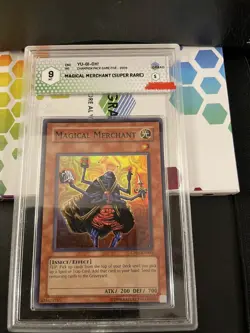 YuGiOh Magical Merchant CP05-EN003 - Super GRAAD 9 Mint Champion Pack Psa No - Image 1
