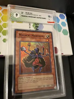 YuGiOh Magical Merchant CP05-EN003 - Super GRAAD 9 Mint Champion Pack Psa No - Image 2