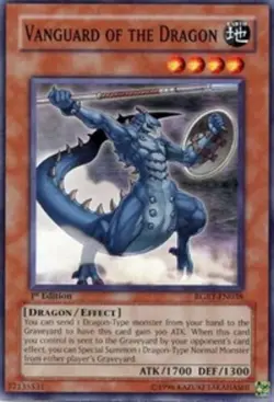 Yugioh! LP Vanguard of the Dragon - RGBT-EN038 - Common - Unlimited Edition Ligh - Image 1
