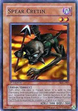 Yugioh! MP Spear Cretin - MRL-087 - Common - 1st Edition Moderately Played, Engl - Image 1