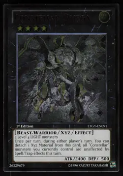 Constellar Omega (UTR) LTGY-EN091 Ultimate Rare 1st Edition Yu-Gi-Oh - Image 1