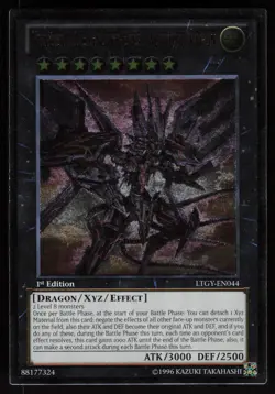 Number 107 Galaxy-Eyes Tachyon Dragon LTGY-EN044 Ultimate Rare 1st Ed Yugioh - Image 1