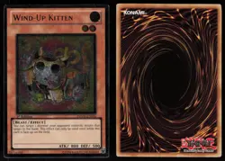 Wind-Up Kitten (UTR) PHSW-EN026 PHSW Ultimate Rare 1st Edition Yu-Gi-Oh - Image 3
