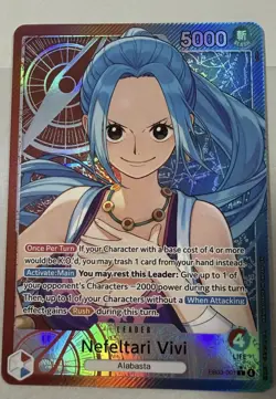 One Piece *English* EB03 Alt Art Leader Nefeltari Vivi EB03-001 - Image 1