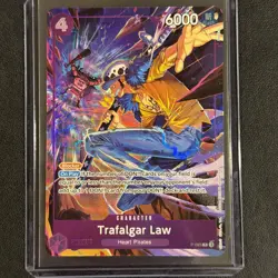 Trafalgar Law (Illustration Box Vol.6) P-093 One Piece Promotion Cards Foil - Image 1