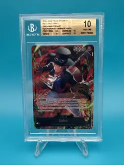 One Piece Sabo 2nd Anniversary Tournament Winner BGS 10 ST13-001 - Image 1