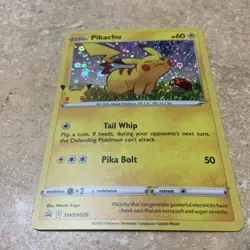 Pokemon TCG Single Card Pikachu Sequin Holo Promo SWSH039 25th Celebrations 2021 - Image 3