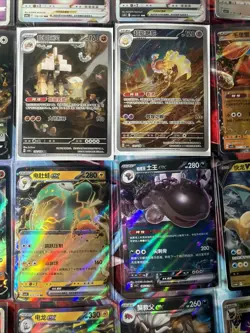 Pokemon 16 Card Lot nm V Max Mega Amazing Ex HOLO Rare Hits Only F46 - Image 2