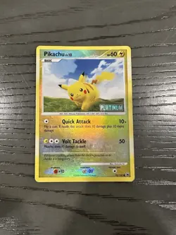 Majestic Dawn Pikachu Reverse Holo Platinum Stamped Pokemon Card 70/100 - Image 1