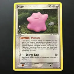 Pokemon TCG Ditto Delta Species 35/113 2005 Non-Holo Card - Image 1
