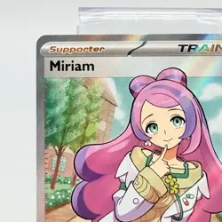 Pokemon TCG Miriam Scarlet & Violet Base Set 238/198 Holo Ultra Rare Card NM - Image 2