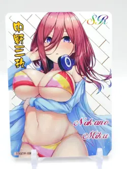 Goddess Story - Anime Waifu Trading Card - Nakano Miku - Image 1