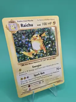 Pokemon TCG Raichu XY Evolutions 36/108 Holo Rare Foil Card - LP - Image 3