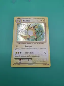 Pokemon TCG Raichu XY Evolutions 36/108 Holo Rare Foil Card - LP - Image 5