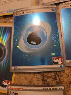 League + Play Stamp Promo Holo Lot of 38 Cosmos Holo And Holo Pokemon Cards - Image 2