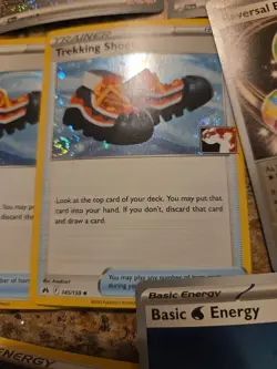 League + Play Stamp Promo Holo Lot of 38 Cosmos Holo And Holo Pokemon Cards - Image 4