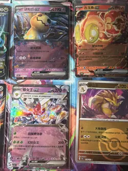 Pokemon 16 Card Lot nm V Max Mega Amazing Ex HOLO Rare Hits Only F41 - Image 4