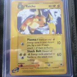 Raichu ⚡ 61/165 Non Holo Expedition Pokemon Card 2002 NM BEAUTIFUL CARD - Image 1