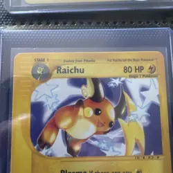 Raichu ⚡ 61/165 Non Holo Expedition Pokemon Card 2002 NM BEAUTIFUL CARD - Image 2