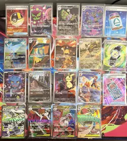 Pokemon Japanese 19 Card Lot - SR SAR AR Card Lot Mega Dream Team Rocket +More! - Image 1