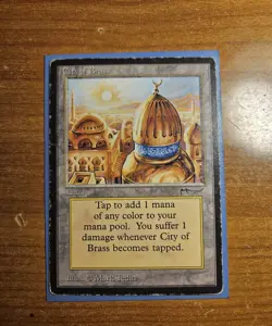 City of Brass Arabian Nights MTG Card Magic The Gathering Card Land EDH - Image 1