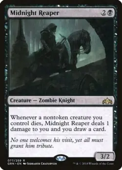 Midnight Reaper 0086 (Regular) - MTG Ravnica Remastered - NM - Image 1