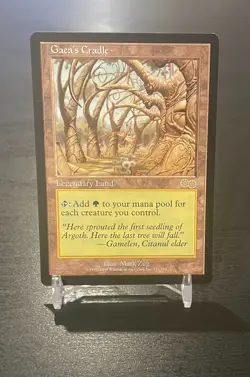 Gaea's Cradle Urza's Saga MTG - Lightly Played - Image 1