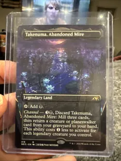 Takenuma, Abandoned Mire (Borderless) Kamigawa: Neon Dynasty Regular - Image 1