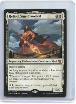 2020 Magic: The Gathering—Sun-Crowned Heliod #18 Theros Beyond Death— - Image 1