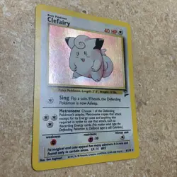 Pokemon TCG Base Set 2 Clefairy 6/130 Vintage Holo Rare NM - Image 2