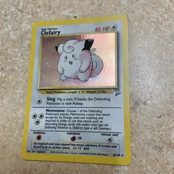 Pokemon TCG Base Set 2 Clefairy 6/130 Vintage Holo Rare NM - Image 4