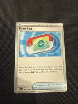 Pokemon Poke Pad 198/217 Me: Ascended Heroes Regular Non Holo Nm Pack Fresh - Image 1