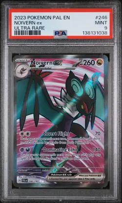 2023 POKEMON PAL EN-PALDEA EVOLVED ULTRA RARE #246 NOIVERN EX PSA 9 - Image 1