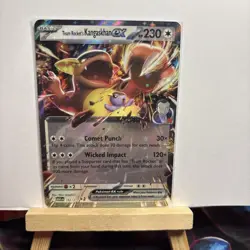 Team Rocket's Kangaskhan EX Double Rare 162/217 Pokemon Ascended Heroes TCG - Image 1