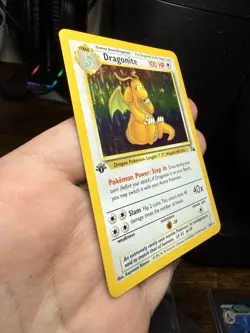 Pokemon Dragonite 1st Edition 4/62 Fossil Holo - Image 2