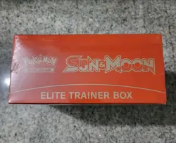 Pokemon TCG Sun & Moon Base Set ETB Solgaleo Elite Trainer Box Sealed - Image 4