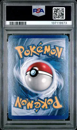 1999 POKEMON BASE SET SHADOWLESS #7 HITMONCHAN-HOLO PSA 8 - Image 2