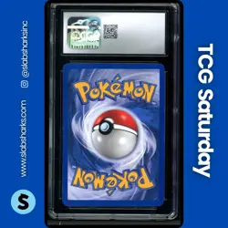 2000 POKEMON TEAM ROCKET FIRST EDITION #8/82 DARK GYARADOS HOLO CGC 8.5 - Image 2