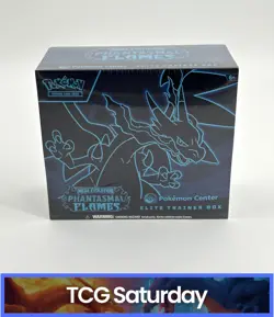 POKEMON PHANTASMAL FLAMES POKEMON CENTER ELITE TRAINER BOX ETB SEALED - Image 1