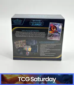 POKEMON PHANTASMAL FLAMES POKEMON CENTER ELITE TRAINER BOX ETB SEALED - Image 2