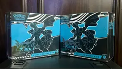 Pokemon Black Bolt Elite Trainer Box ETB Sealed Set of 2 TCG - Image 1