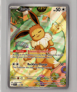 Eevee SVP 173 Pokemon TCG Scarlet & Violet Black Star Promo NM - Image 1