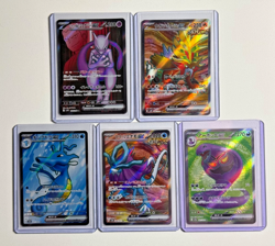 Pokemon Various SR Set Lots 5Japanese - All NM -Mewtwo Walking Wake Gouging Fire - Image 1