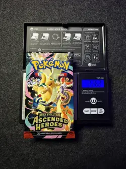 VERY HEAVY! GOD PACKUUU Ascended Heroes Pokemon TCG Booster Pack Lot (SEALED) - Image 4