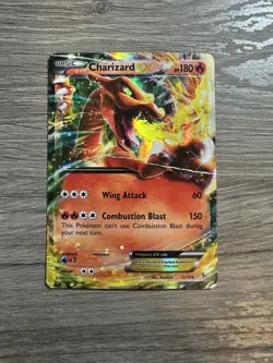 Charizard EX - 12/106 - Holo Rare EX dmg, English Pokemon FlashFire - Image 1