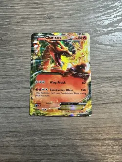 Charizard EX - 12/106 - Holo Rare EX dmg, English Pokemon FlashFire - Image 2