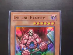 Yugioh - Inferno Hammer CMC-EN002 Super Rare Promo - Image 2