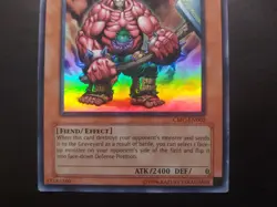 Yugioh - Inferno Hammer CMC-EN002 Super Rare Promo - Image 3